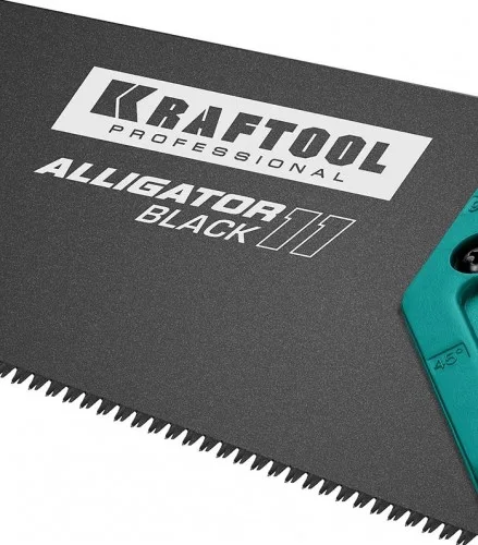 Ножовка для точного реза 400мм KRAFTOOL Alligator Black-11 15205-40