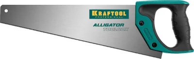 Ножовка по дереву 350мм, шаг 13, KRAFTOOL Alligator Toolbox 15227-35