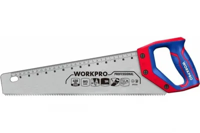 Ножовка по дер 450мм 7TPI WORKPRO WP215006