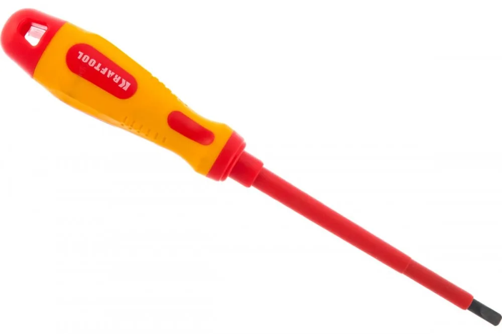 Отвертка SL 5,5*125мм диэл МБС KRAFTOOL 250083-5.5-125