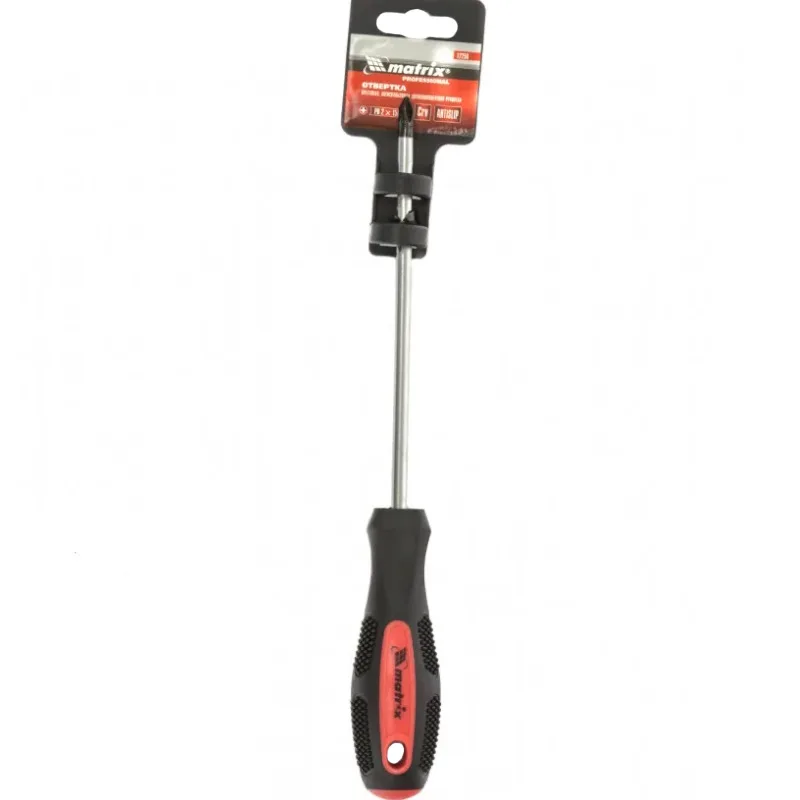 Отвертка Anti-Slip Ph2х150 мм двухкомп. рук Matrix 12250