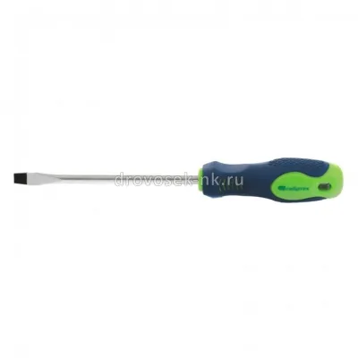 Отвертка SL8*150мм CrV 2-х комп. рукоятка CrV СИБРТЕХ 11875