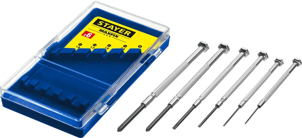 Набор отверток для точных работ 6пр STAYER 2560-H6_z01