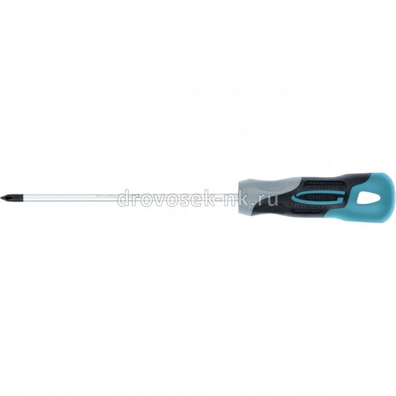Отвертка PH1*150мм S2 трехкомп GROSS 12142