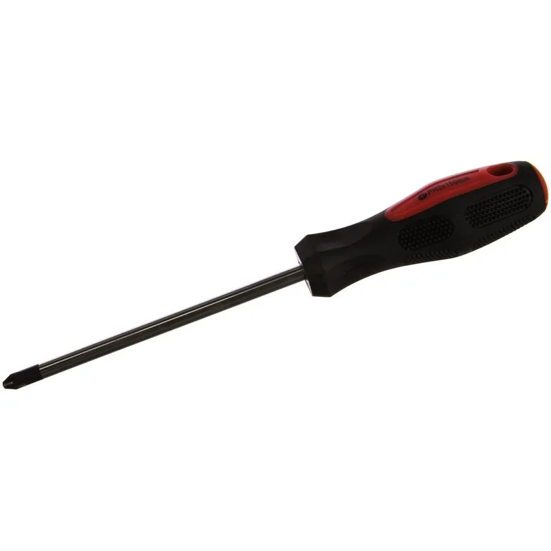 Отвертка Anti-Slip, Ph3*150 мм, CrV, двухкомп. рукоятка// MATRIX 12254