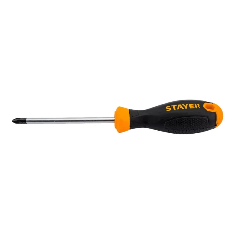 Отвертка PH2*100мм 2х-ком рукоятка, магнитный наконечник STAYER Hercules 2510-2-10_z03