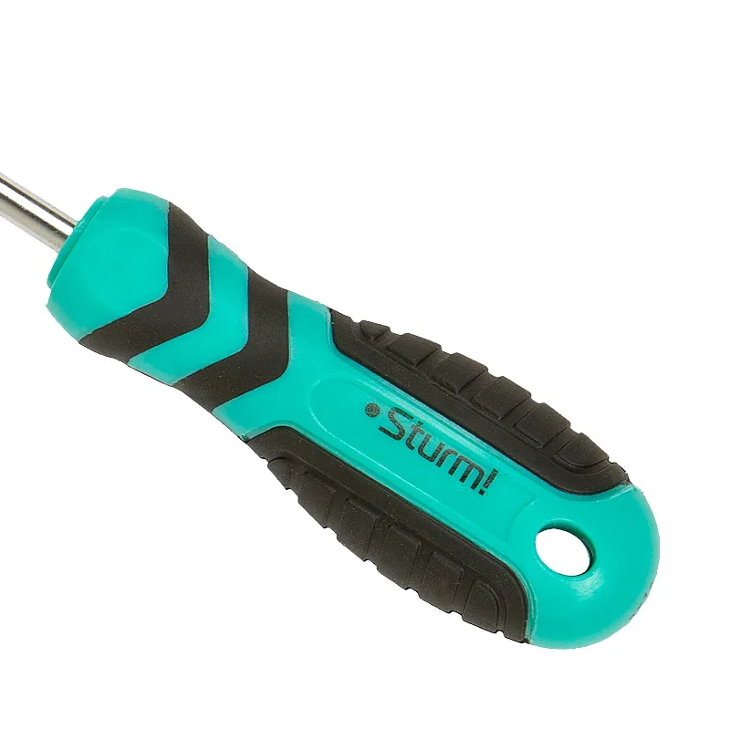 Отвертка TORX с отверстием 40Н*150мм, магн.наконеч., эрго ручка Sturm 1040-23-TT40-150