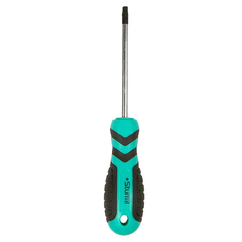 Отвертка TORX с отверстием 40Н*150мм, магн.наконеч., эрго ручка Sturm 1040-23-TT40-150