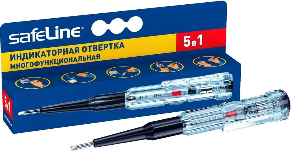 Отвертка индикаторная многофункциональная SafeLine 11692