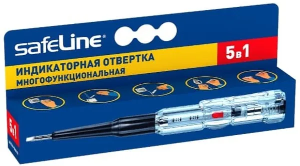 Отвертка индикаторная многофункциональная SafeLine 11692