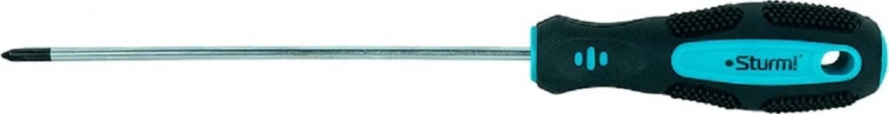 Отвертка Tri-Wing TW0*150мм, магн.наконеч., эрго ручка Sturm 1040-18-TW0-150