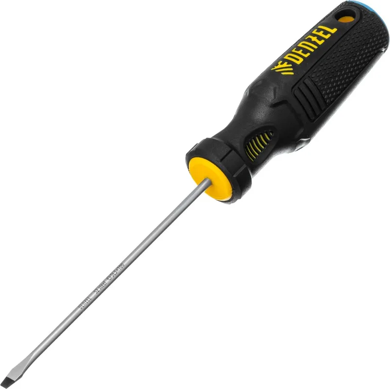 Отвертка SL3*100мм S2 3-х комп рукоятка Denzel 121907