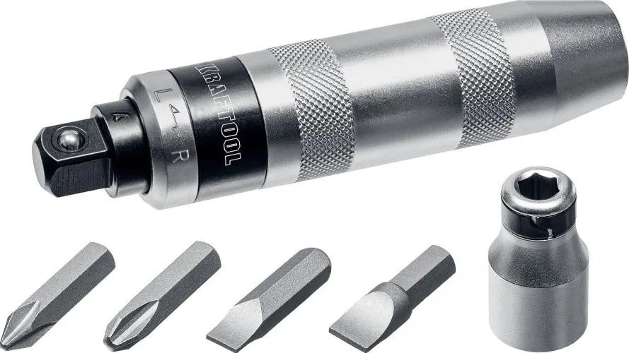 Отвертка ударно-поворотная (6 предметов) ID-6 KRAFTOOL25555
