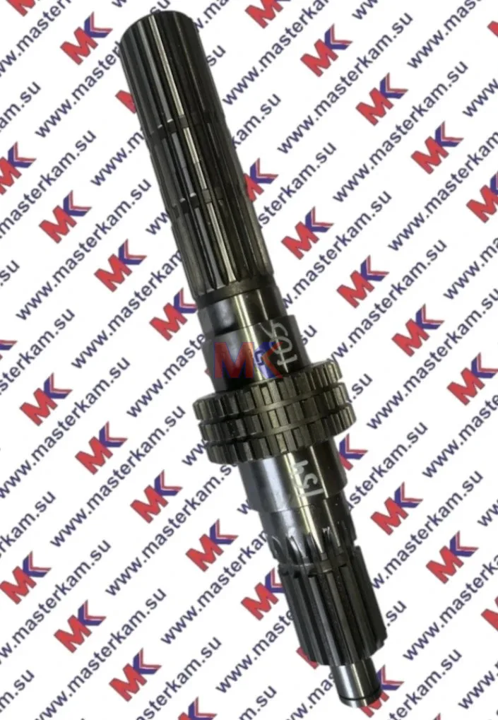 Вал вторичный КПП-154 L=581мм (СТАЛЬВЕК)