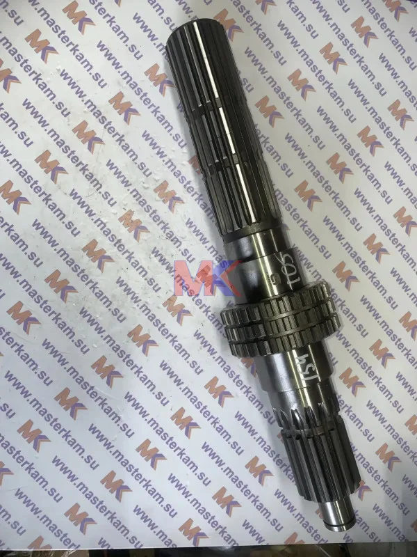 Вал вторичный КПП-154 L=581мм (СТАЛЬВЕК)