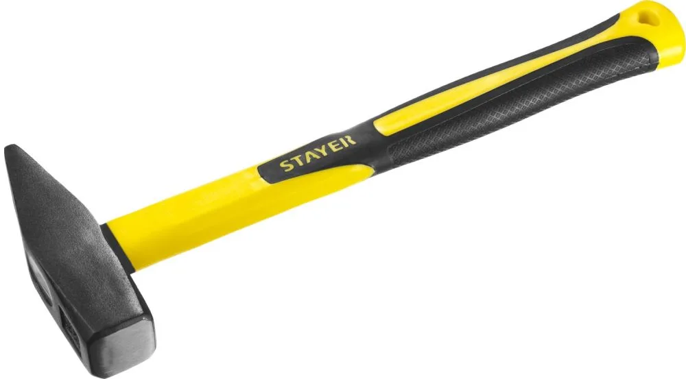 Молоток слесарный с фиберглассовой рукояткой STAYER Fiberglass 800 г 20050-08_z01