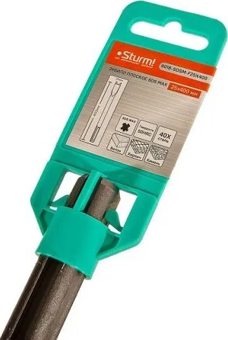 Зубило SDS Max 25*400мм Sturm! 9018-SDSM-F25X400