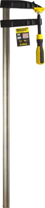 Струбцина тип F 800/120 мм, STAYER HERCULES-F HF-80/12 32095-120-800