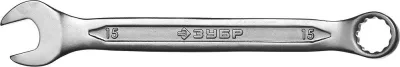 Ключ комбинированный 15 мм, ЗУБР 27087-15_z01