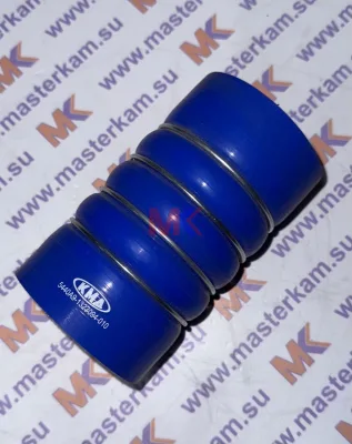 Патрубок охладителя D-80 L-150(КМД) двиг. 650 с кол.