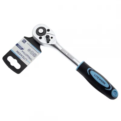 Ключ-трещотка 3/8" 45зуб. 2-х ком. рукоятка LiteWerk 22-10-038