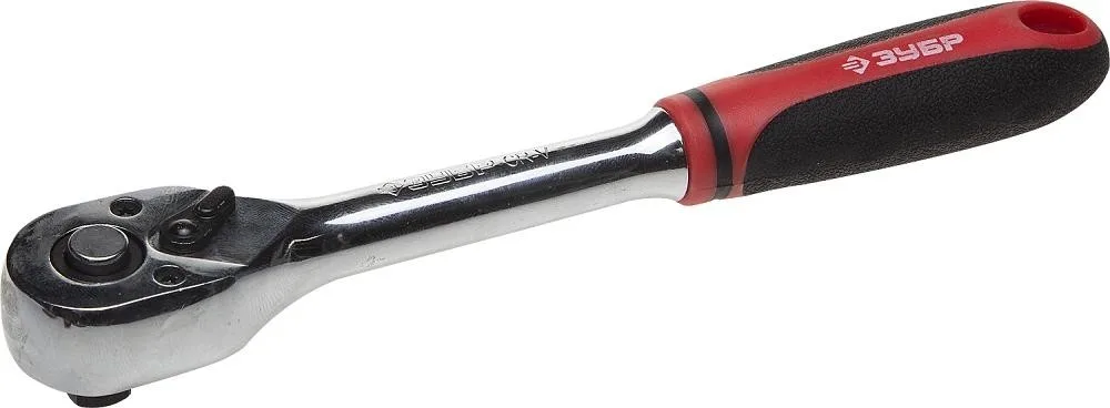 Ключ-трещотка 1/4" 72зуб. Сr-V ЗУБР МАСТЕР 27736-1/4