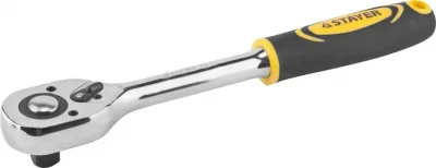 Ключ-трещотка 1/2" 45зуб. Cr-V Stayer Profi 27786-1/2