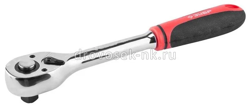 Ключ-трещотка 1/2" 72зуб. Cr-V ЗУБР 27736-1/2