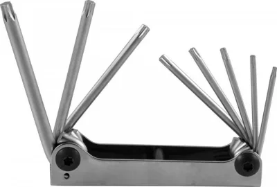 Набор ключей TORX Т9-40 в ключнице (8пр) JONNESWAY H07M08SF