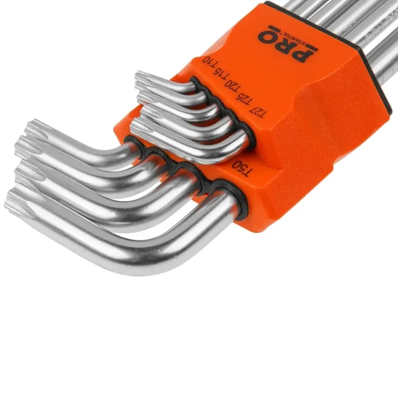Набор ключей Torx T10-T50 9шт длинных PRO STARTUL PRO-87109