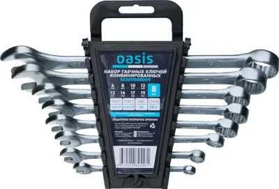 Набор гаечных ключей комбинированных Oasis 8 шт 103011505009