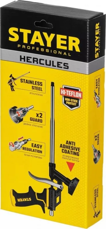 Пистолет для пены монтажной STAYER HERCULES 06861_z03