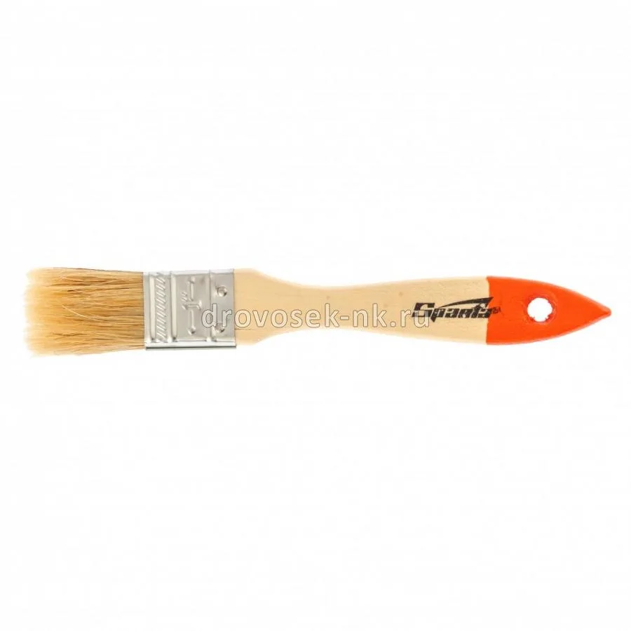 Кисть плоская Slimline 1" нат.щет.Спарта 824205