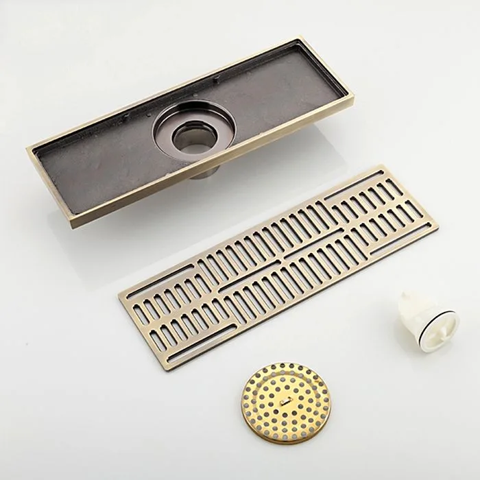 Трап душевой бронза Gappo G83001-4