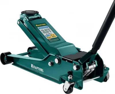 Домкрат подкатной универсальный для СТО 3,5т 95-552мм KRAFTOOL 43454-3.5