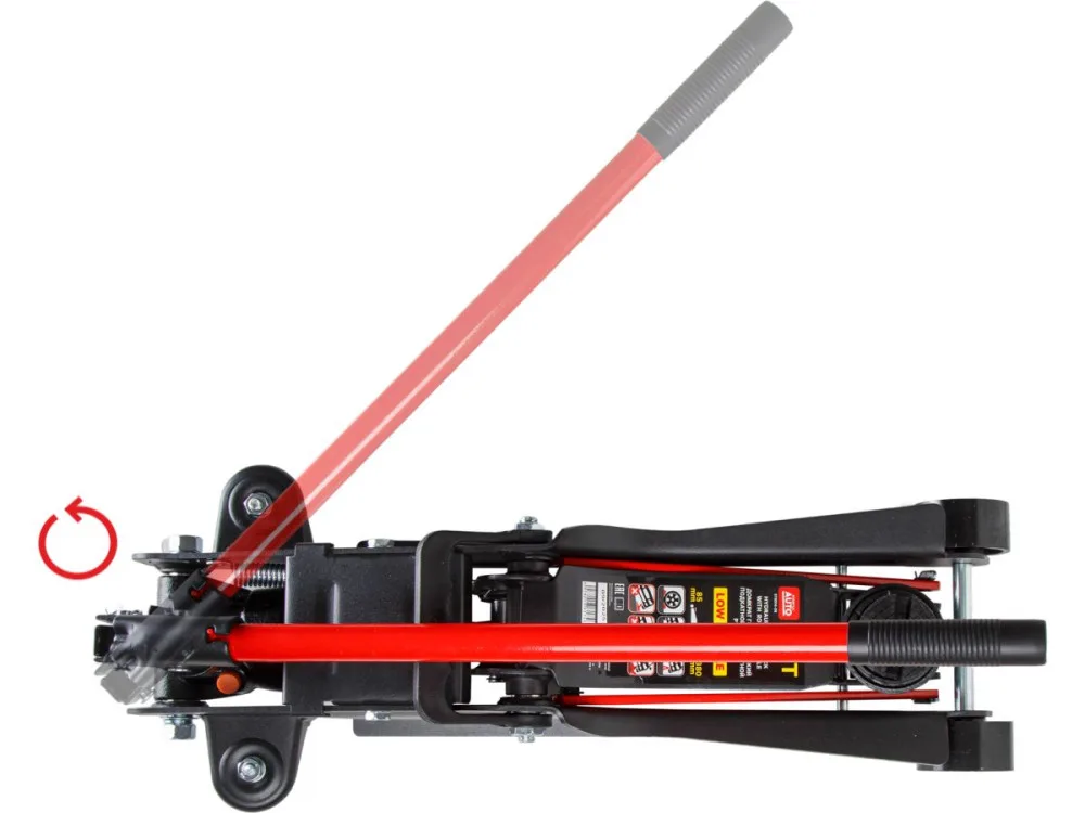 Домкрат подкатной 2,5т h85-380 STARTUL AUTO ST8014-08