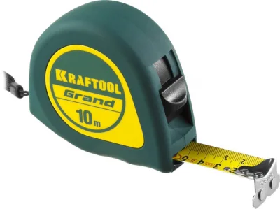 Рулетка 10м*25мм KRAFTOOL Grand 34022-10-25