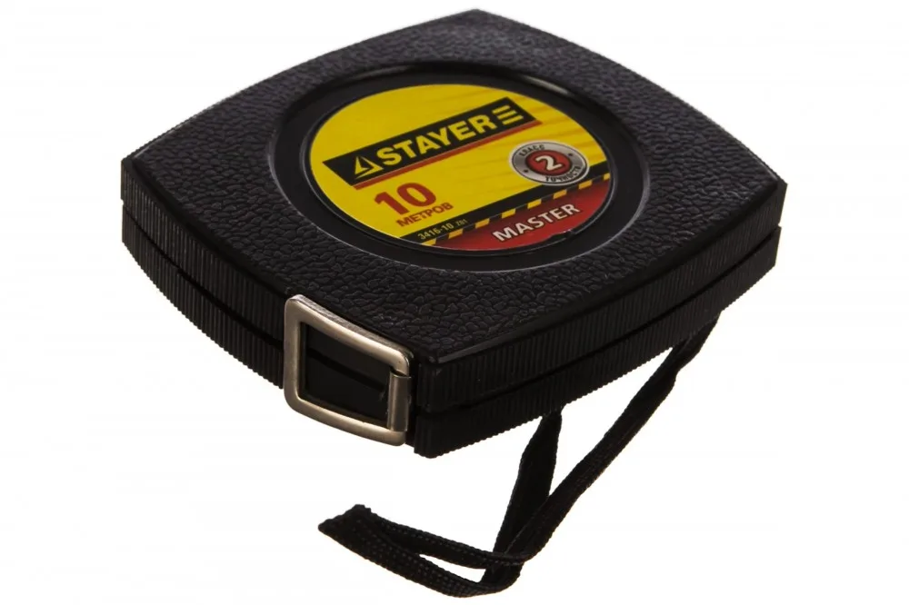 Лента мерная 10м*10мм сталь STAYER 3416-10-z01