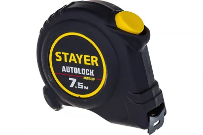 Рулетка 7,5м*25мм с автостопом STAYER 2-34126-07-25_z02