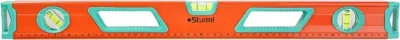 Уровень магнитный 600мм 3 глазка антиударный Sturm! 2015-05-600