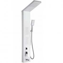 Душевая стойка белый/хром Frap F24005-8