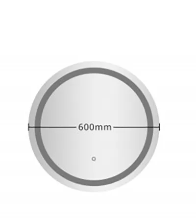 Зеркало с подсветкой 60*60 GAPPO G603