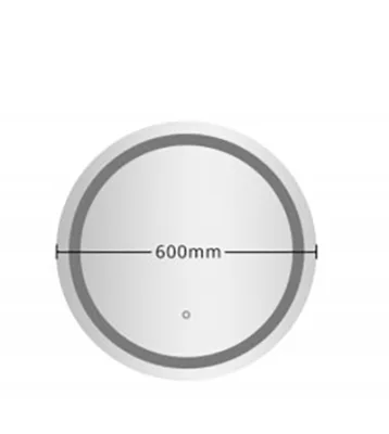 Зеркало с подсветкой 60*60 GAPPO G603