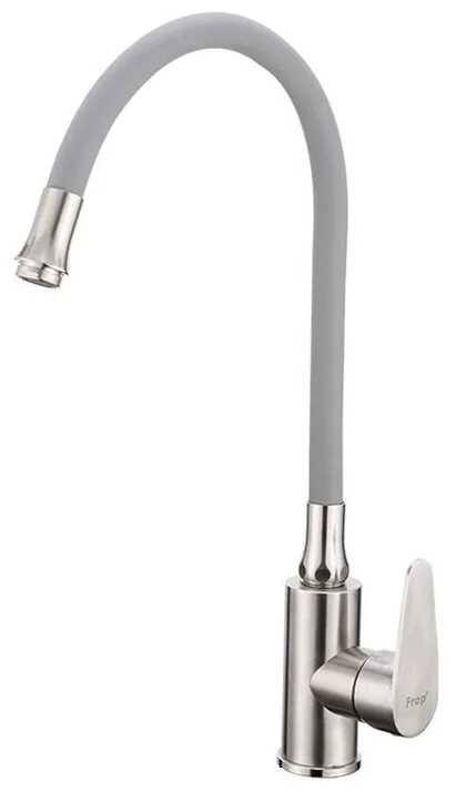 Смеситель для кухни гибкий излив нерж FRAP F4448