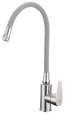 Смеситель для кухни гибкий излив нерж FRAP F4448