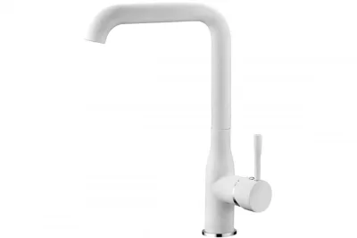 Смеситель для кухни Белый LEDEME L4698W