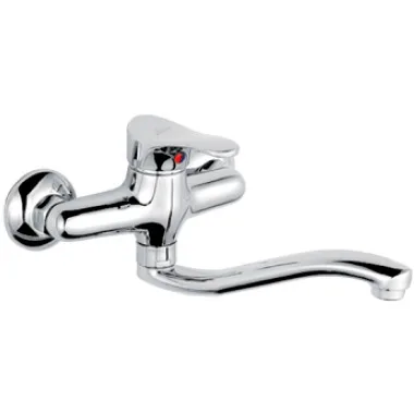 Смеситель для кухни настенный LEDEME L4614-B