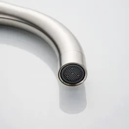 Смеситель для кухни с гайкой из нерж. стали LEDEME L74016