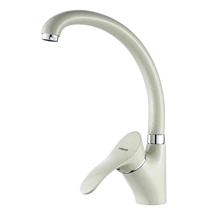 Смеситель для кухни с гайкой LEDEME L5901E