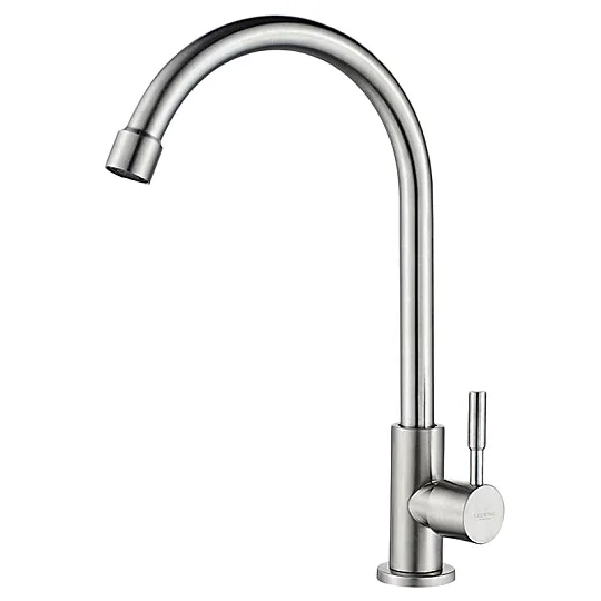 Смеситель для кухни Моно из нерж. стали LEDEME L74195
